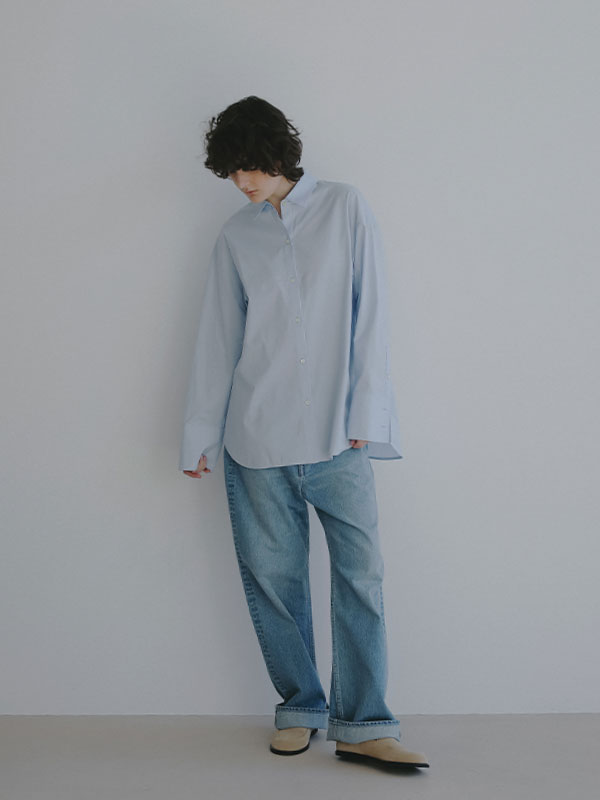 DEPENDREブロードシャツ