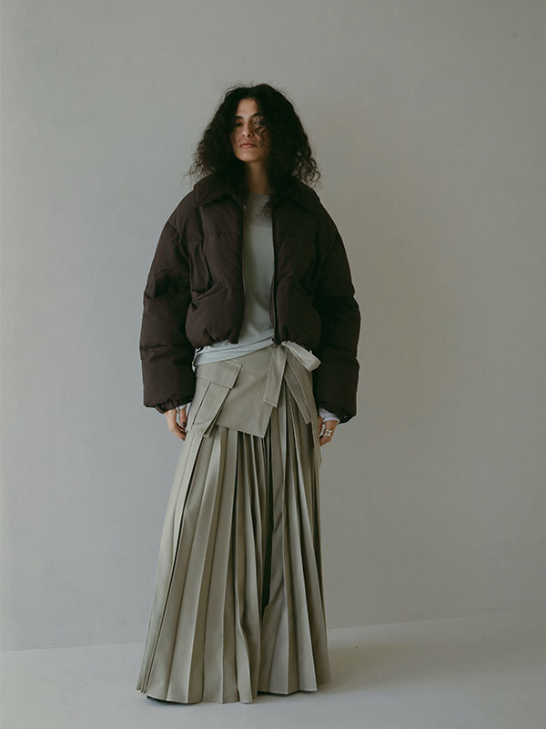 パディングショートブルゾン