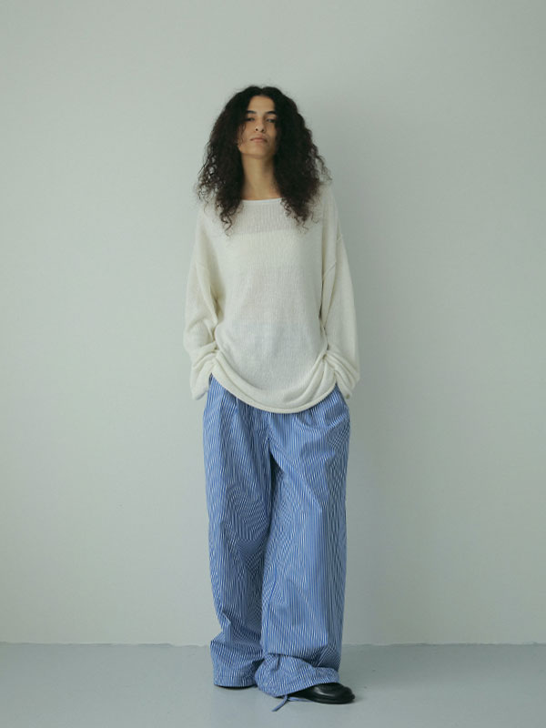 入荷通知 アプリ おすすめ WHITE): OFF ドロストヘムコットンパンツ(S ボトムス ETRE │ パンツ