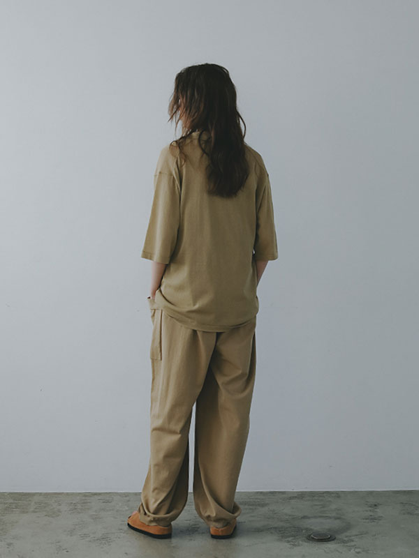 ハーフスリーブニットポロ(F BEIGE): トップス │ ETRE TOKYO