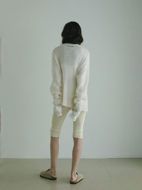 スーパーキッドモヘヤニットプルオーバー