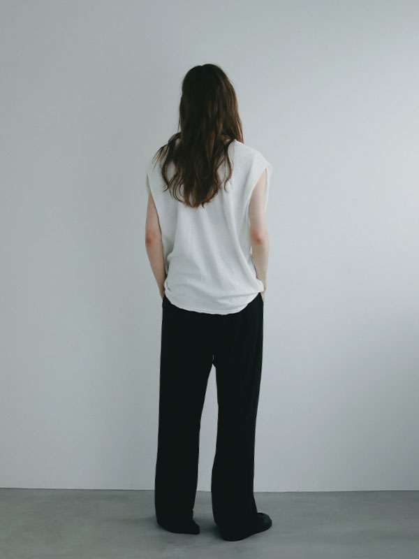 エアリーカットセミワイドパンツ