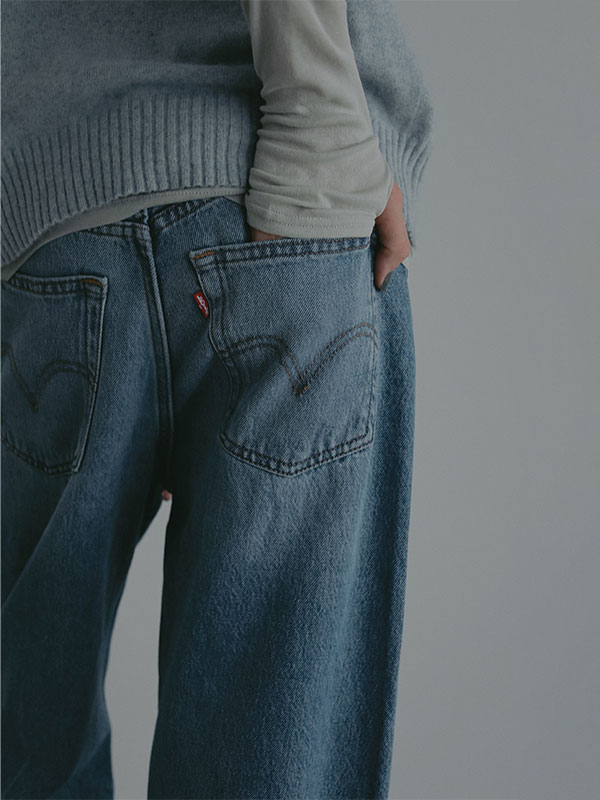 LEVIS RIBCAGE WIDE LEG