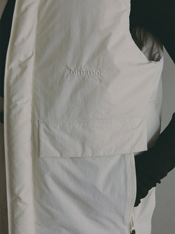 Marmot×ETRE TOKYO PERTEXダウンベスト