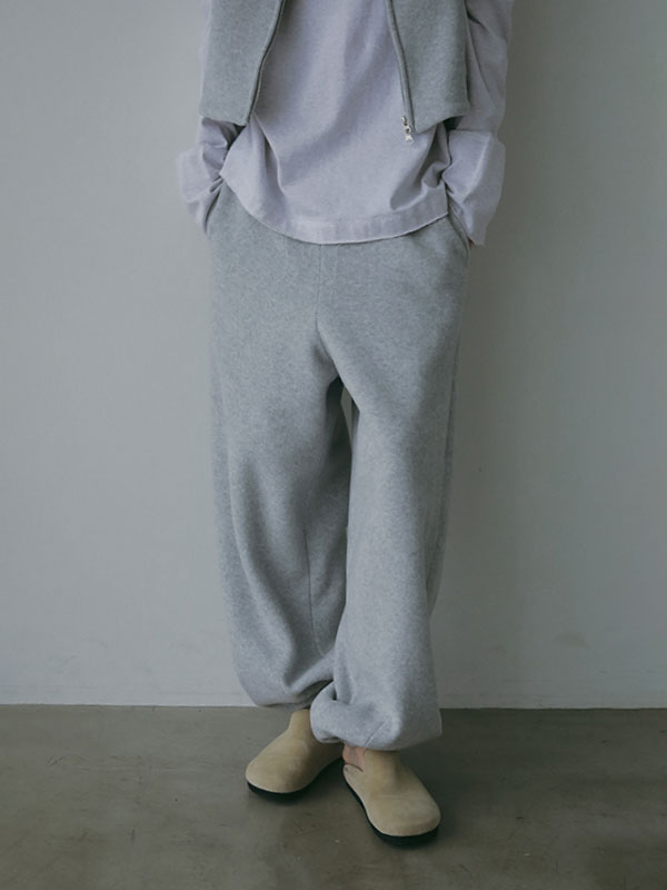 リラクシーフリースパンツ(S LIGHT GREY): ボトムス │ ETRE TOKYO