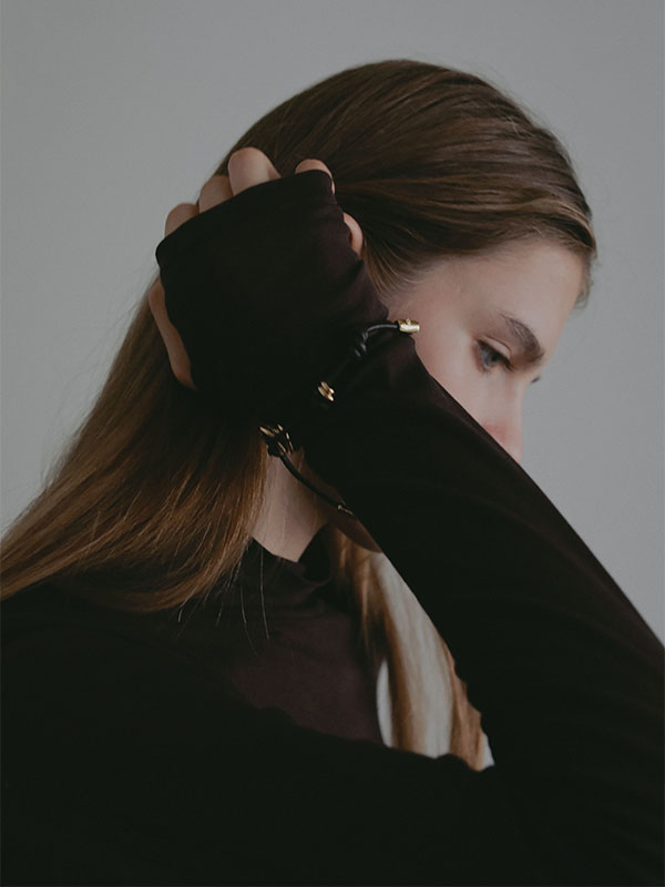 レザーコードバングル