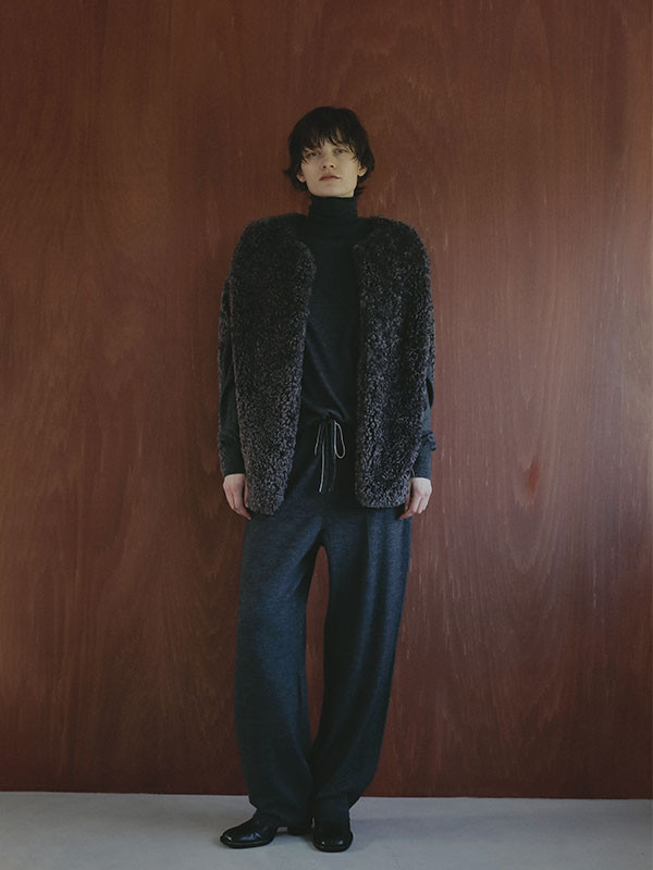 SANTEエコファーポンチョコート