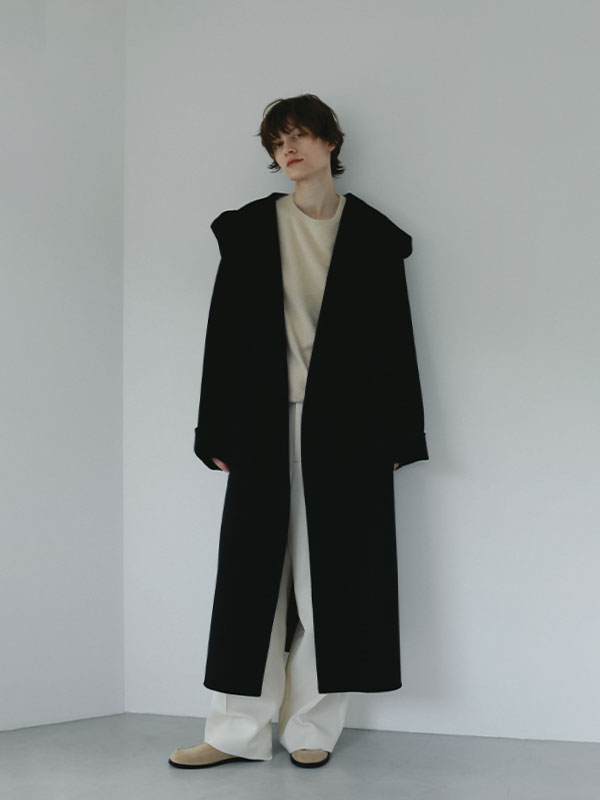 SANTEカシミヤヘアリーニットプルオーバー