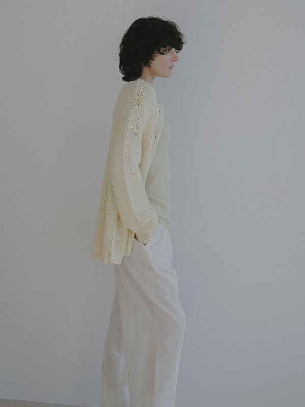 リリヤーンハンドニットカーディガン