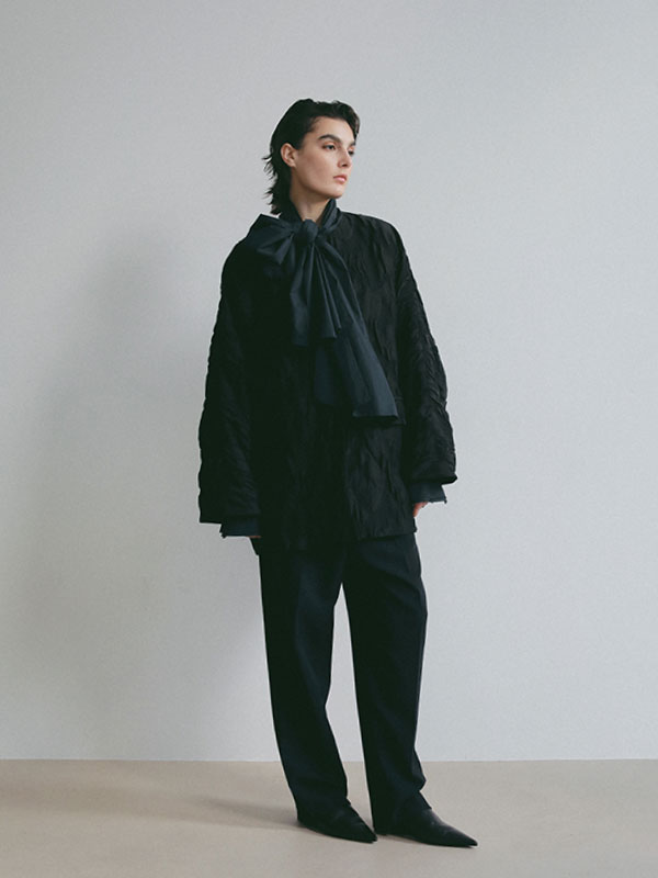 SANTEセンタークリーステーパードパンツ