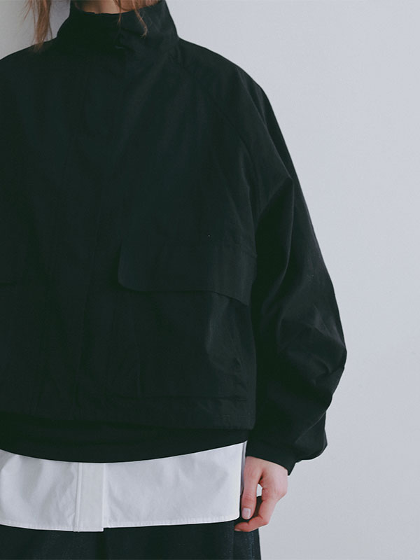 スカーフライトシャツブルゾン