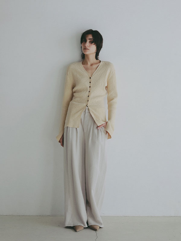 エアリースウェットパンツ(S LIGHT GREY): ボトムス │ ETRE TOKYO