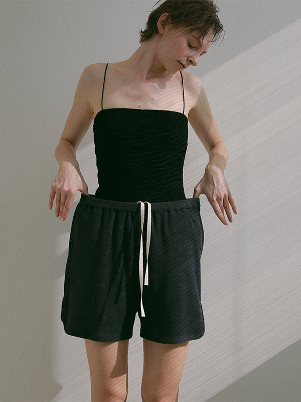 フェードパイルショートパンツ