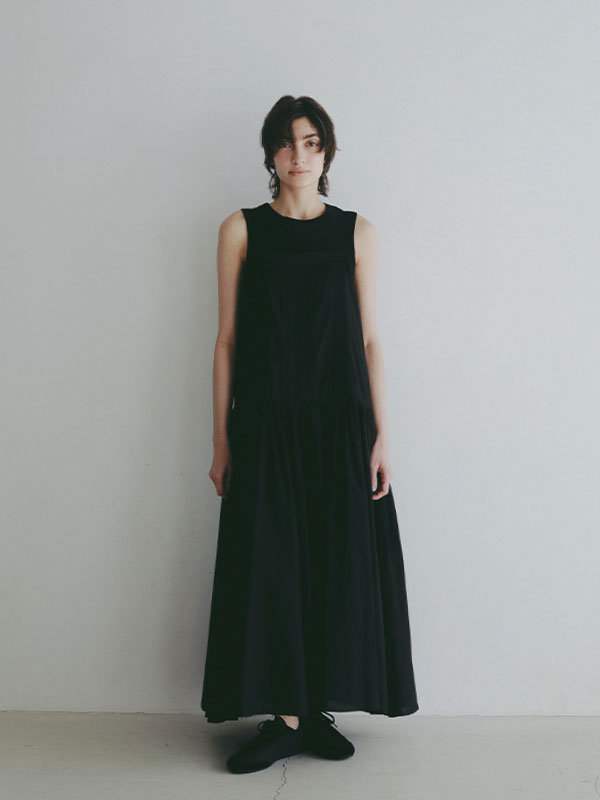 レースコットンキャミワンピース