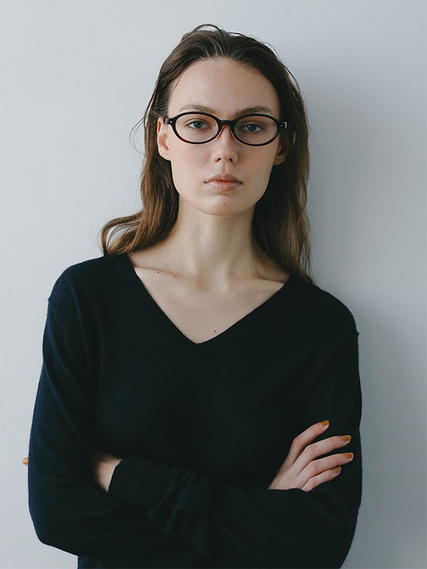 ETRETOKYO Zoff Oval Glasses メガネ　BEIGE Zoff｜ETRE TOKYO Oval Glasses(F BEIGE): グッズ │ ETRE TOKYO