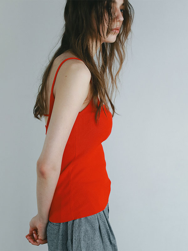 バンドゥセットニットキャミソール