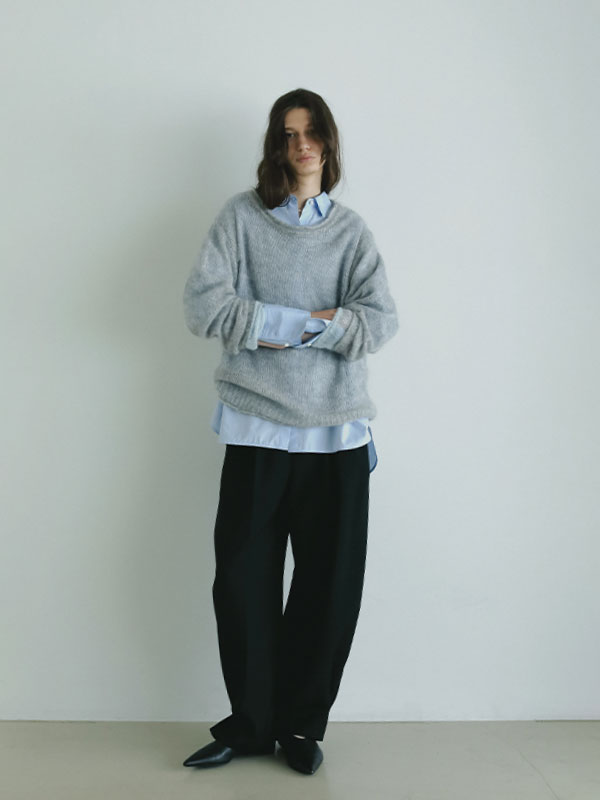 スーパーキッドモヘヤニットプルオーバー