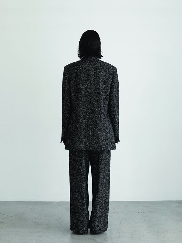 SANTEヘリンボーンツィードジャケット