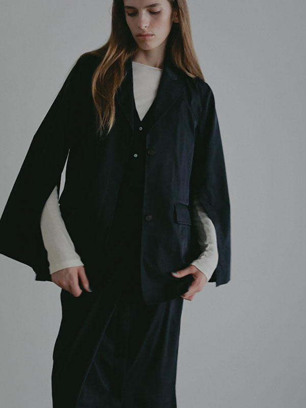 スリットスリーブジャケット(S BEIGE): アウター │ ETRE TOKYO