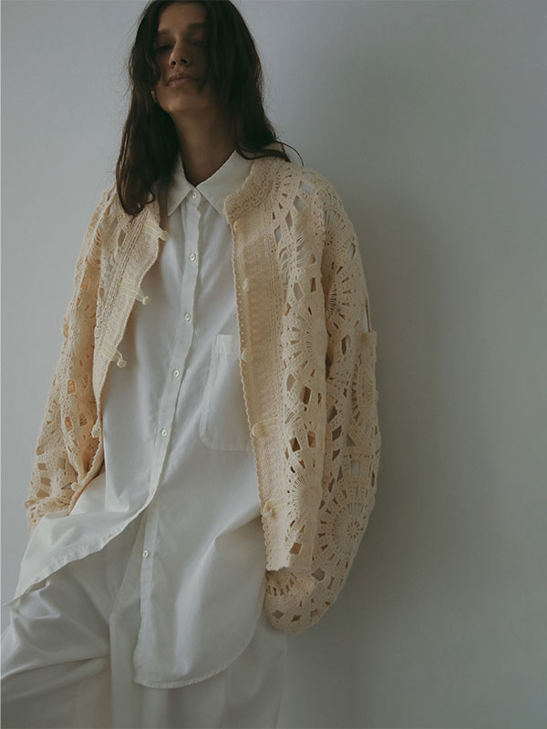 テンセルデニムシャツ