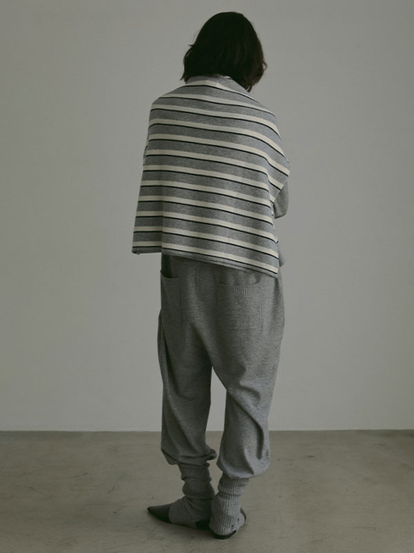 フロントファスナーニットオールインワン