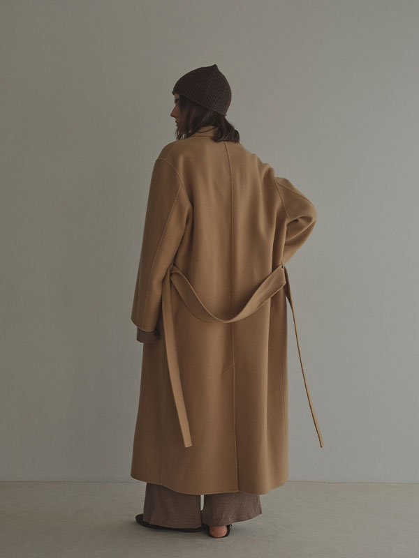 メルトンロングリバーコート(S NAVY): アウター │ ETRE TOKYO