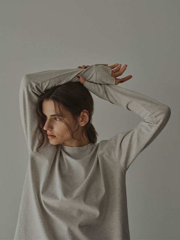 カフボタンロンTee