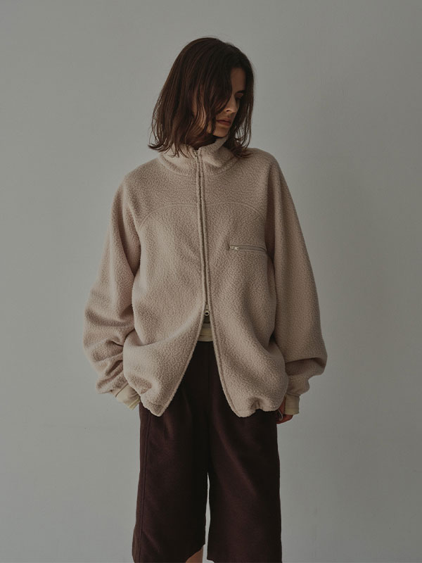 ボアフリースブルゾン