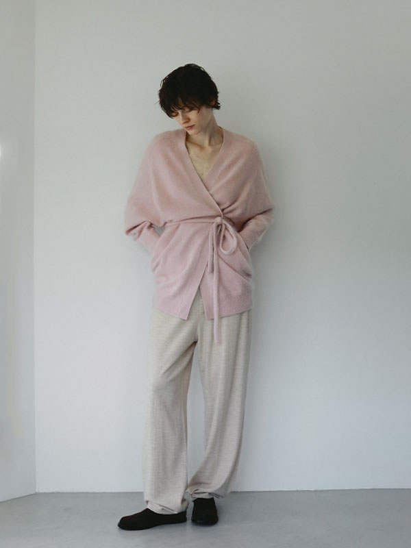 SANTEウールカシミヤニットパンツ