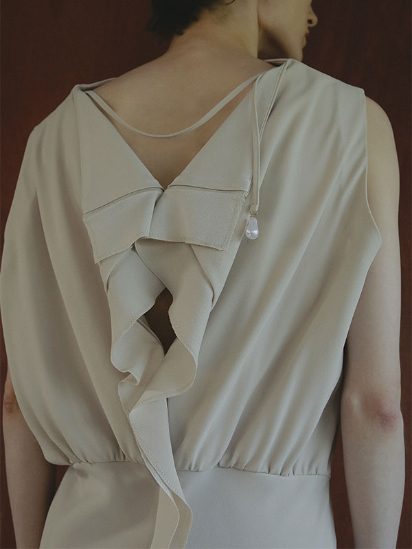 SANTEバックデザインドレス