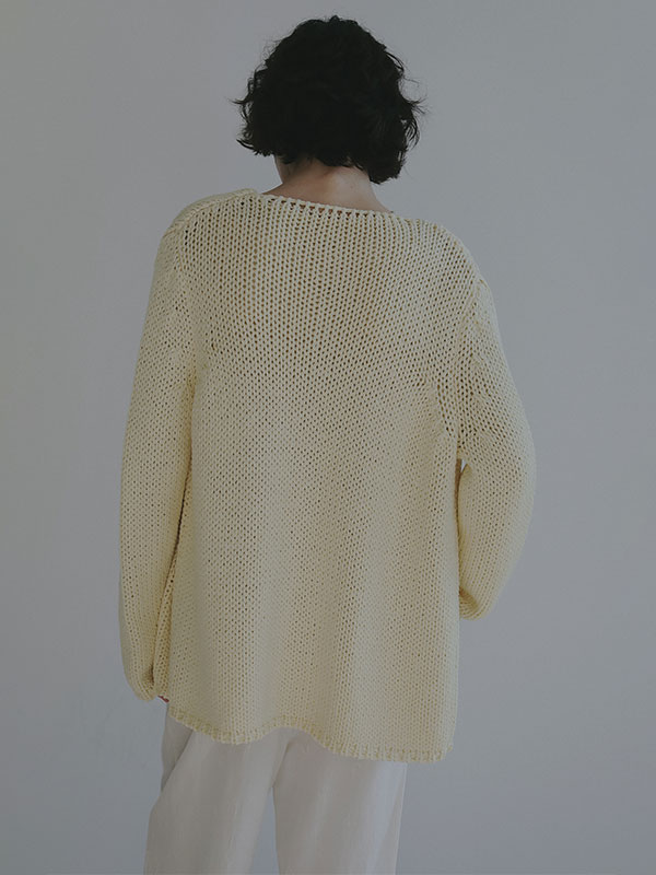 リリヤーンハンドニットカーディガン