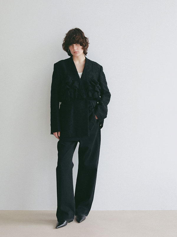 ジャガードオーバーキャミソール