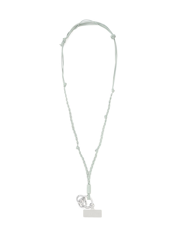 レザーコードロングマルチストラップ