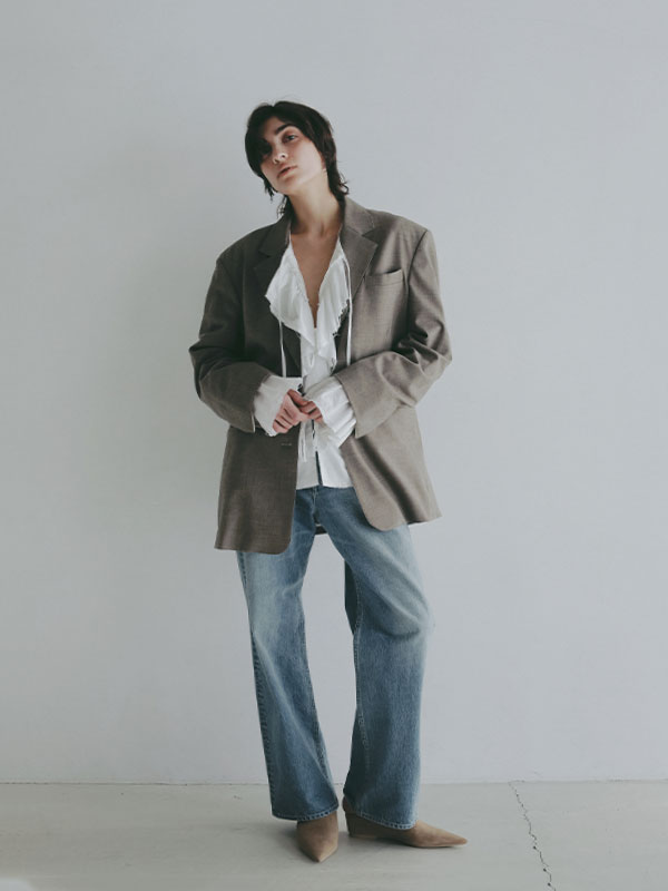 サイドベンツテーラードジャケット