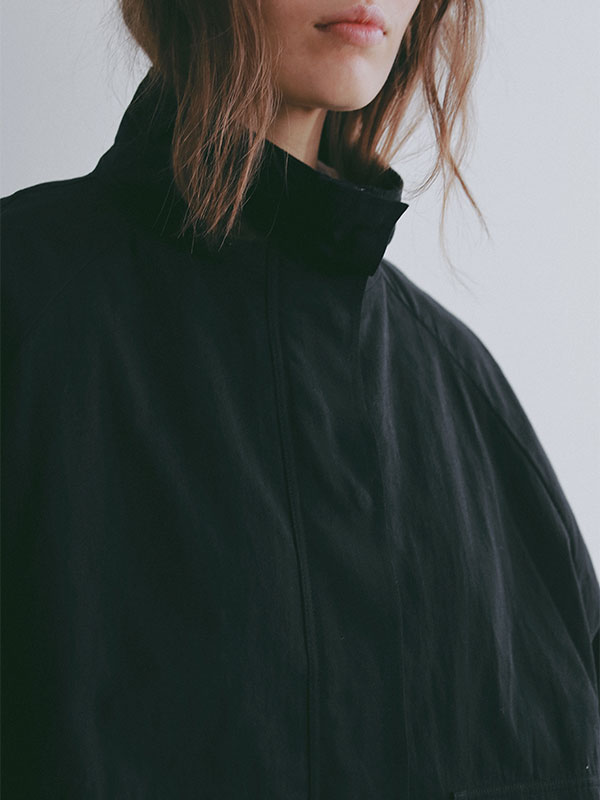 スカーフライトシャツブルゾン