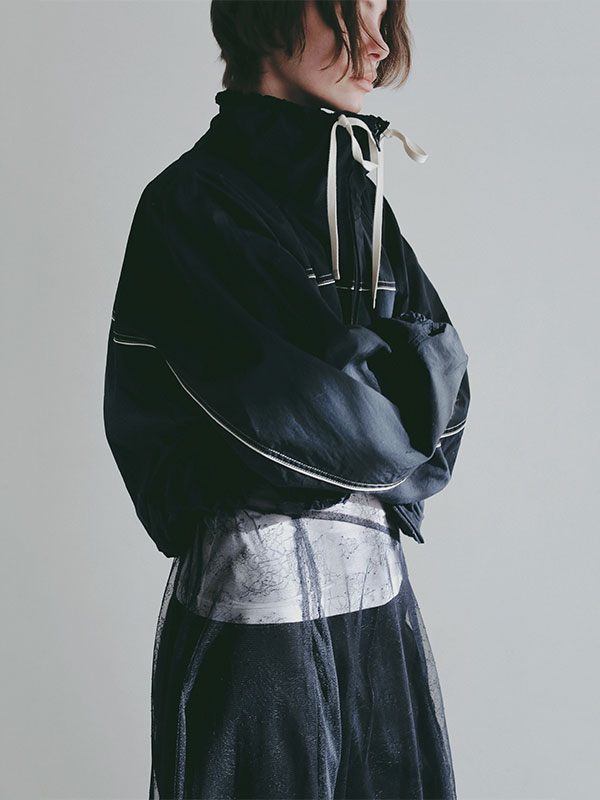 バルーンヘムコンビブルゾン