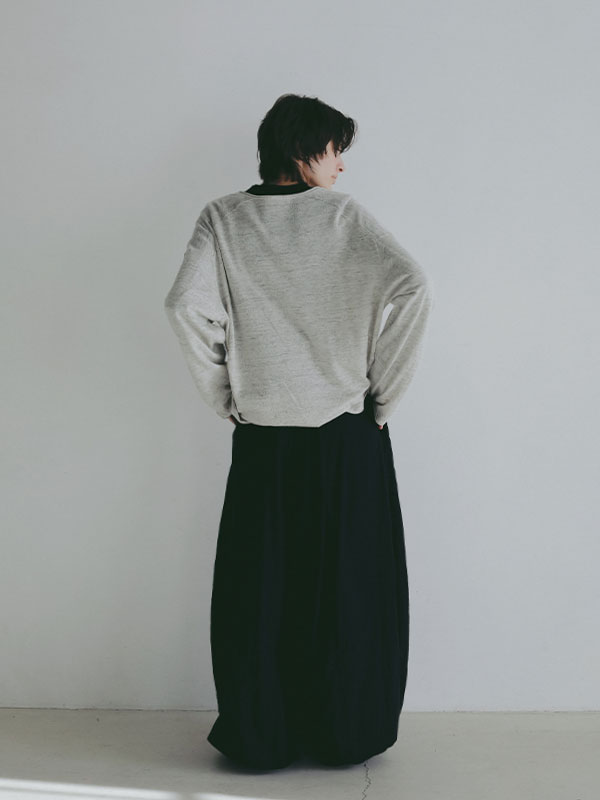 ダブルガーゼバレルパンツ