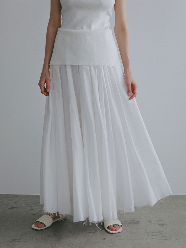 エアリーギャザーボリュームスカート