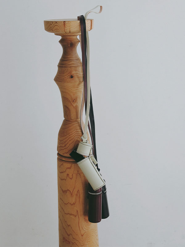 タンドレザージップリップケース