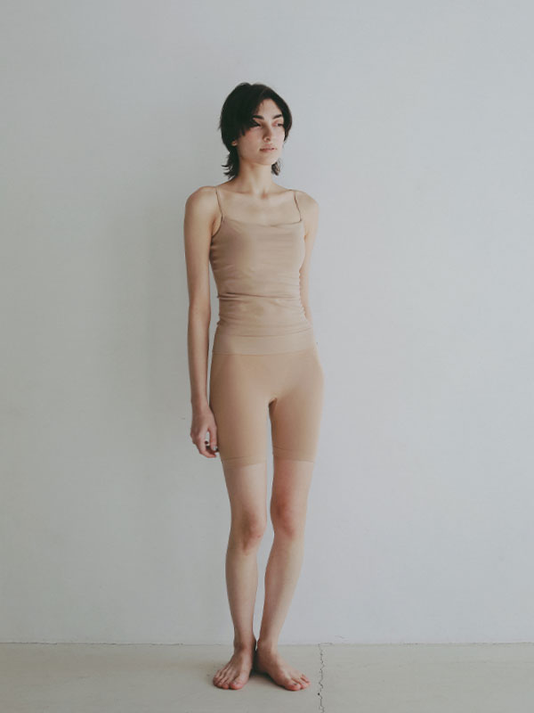 AMPHI×ETRE TOKYOフィットハーフレギンス