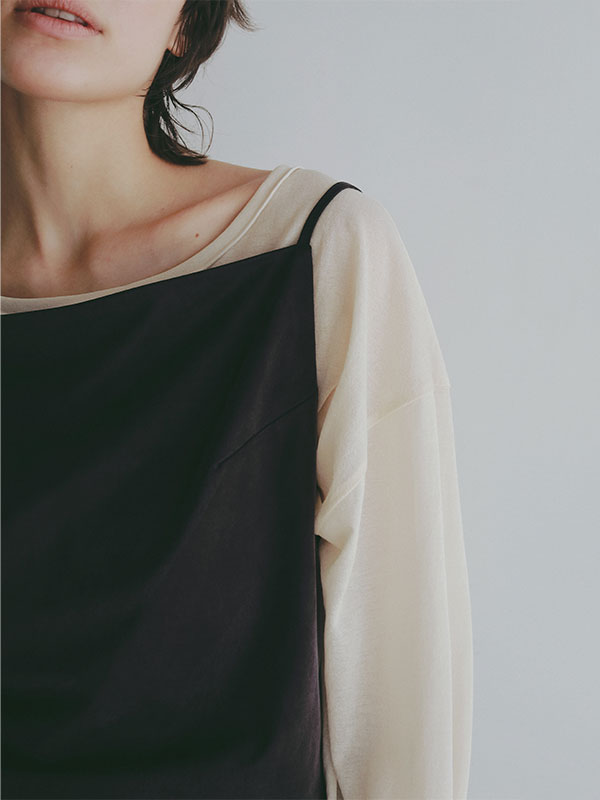 キュプラジャージキャミソール