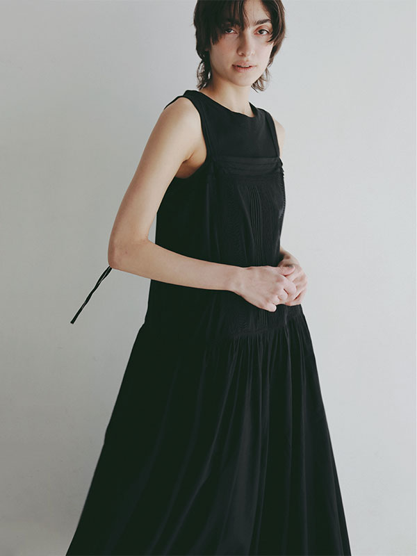 レースコットンキャミワンピース