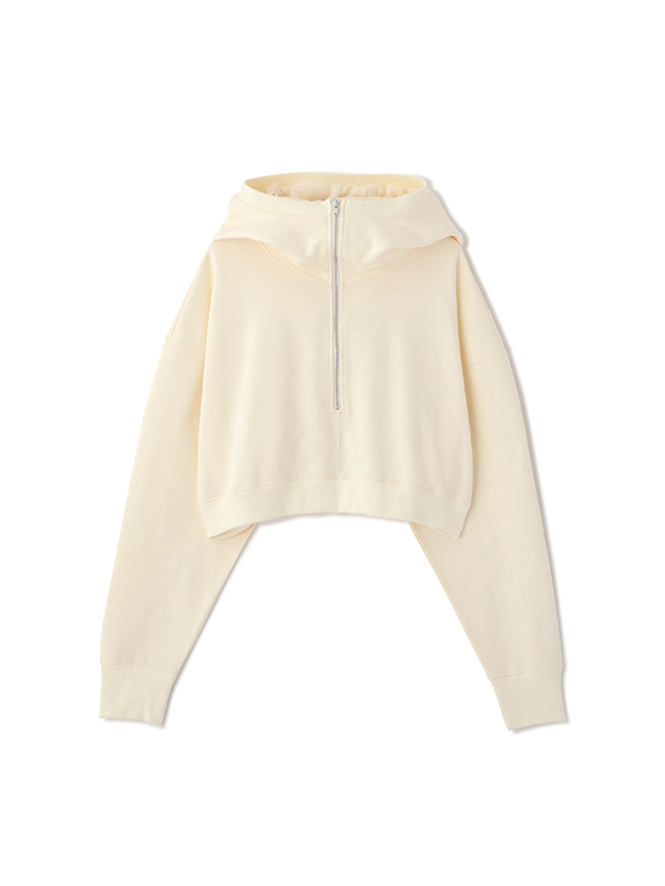 ジップアップフーディースウェット(F OFF WHITE): トップス │ ETRE 