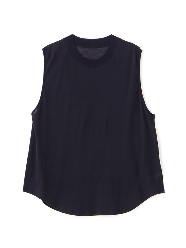 ノースリーブシアープルオーバー(F NAVY): トップス │ ETRE