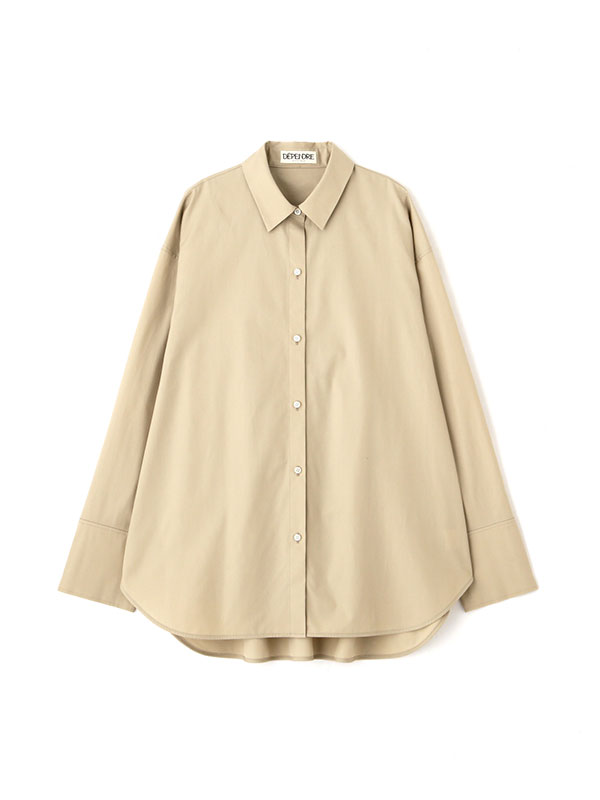 エトレトウキョウDEPENDREブロードシャツ　白 美品 DEPENDREブロードシャツ(F WHITE): トップス │ ETRE TOKYO