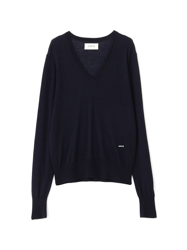 ニット セーター SANTEシルクカシミヤVネックニットプルオーバー レディース SANTEシルクカシミヤVネックニットプルオーバー(F OFF WHITE