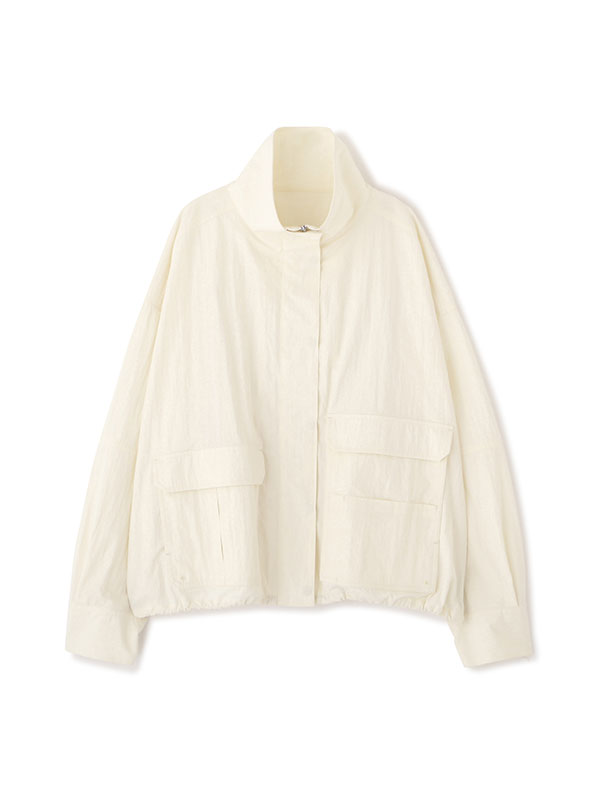ボリュームスリーブショートブルゾン(S WHITE): アウター