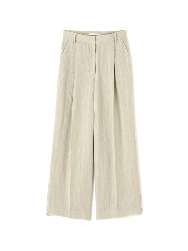 レノクロスセミワイドパンツ(S OFF WHITE): ボトムス │ ETRE