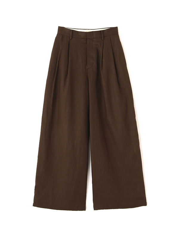 ヘムファスナーテーパードパンツ(S BEIGE): ボトムス │ ETRE