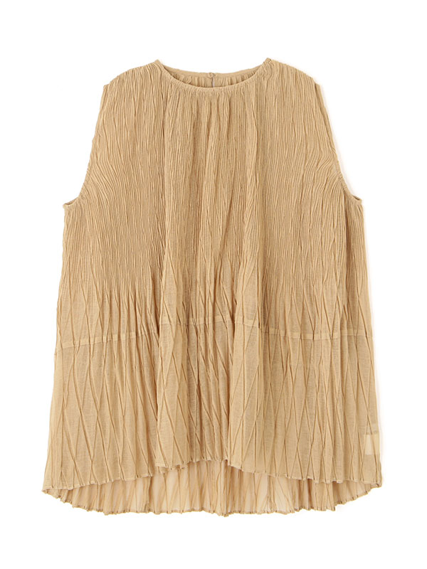 our  ハリ感素材のきれいめプルーオーバー　キャメル ハリ感素材のきれいめプルオーバー – OURHOME